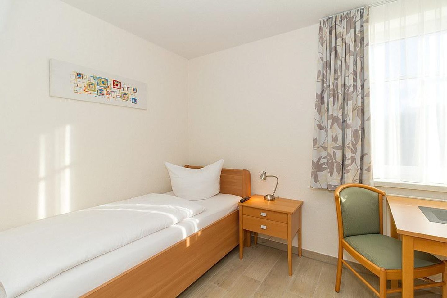 Strandschlösschen Strandschlösschen 17 Kühlungsborn - Schlafzimmer mit zwei Einzelbetten