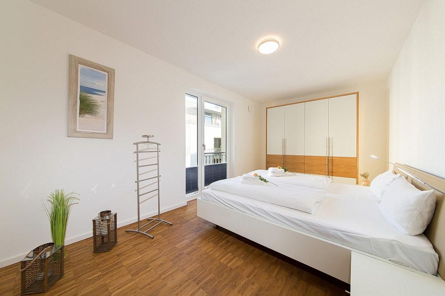 DünenResort Binz DünenResort Binz 123 Rügen - Schlafzimmer mit Doppelbett