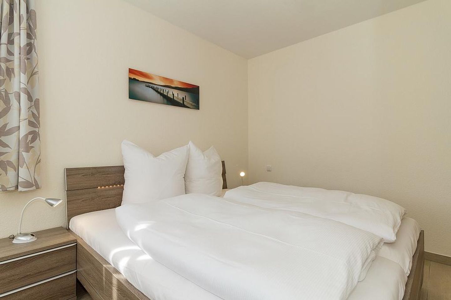 Strandschlösschen Strandschlösschen 17 Kühlungsborn - Schlafzimmer mit Doppelbett