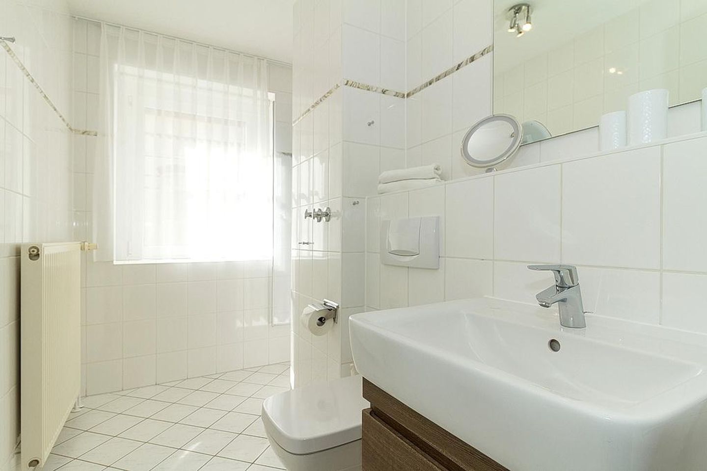 Strandschlösschen Strandschlösschen 09 Kühlungsborn - Badezimmer mit Dusche