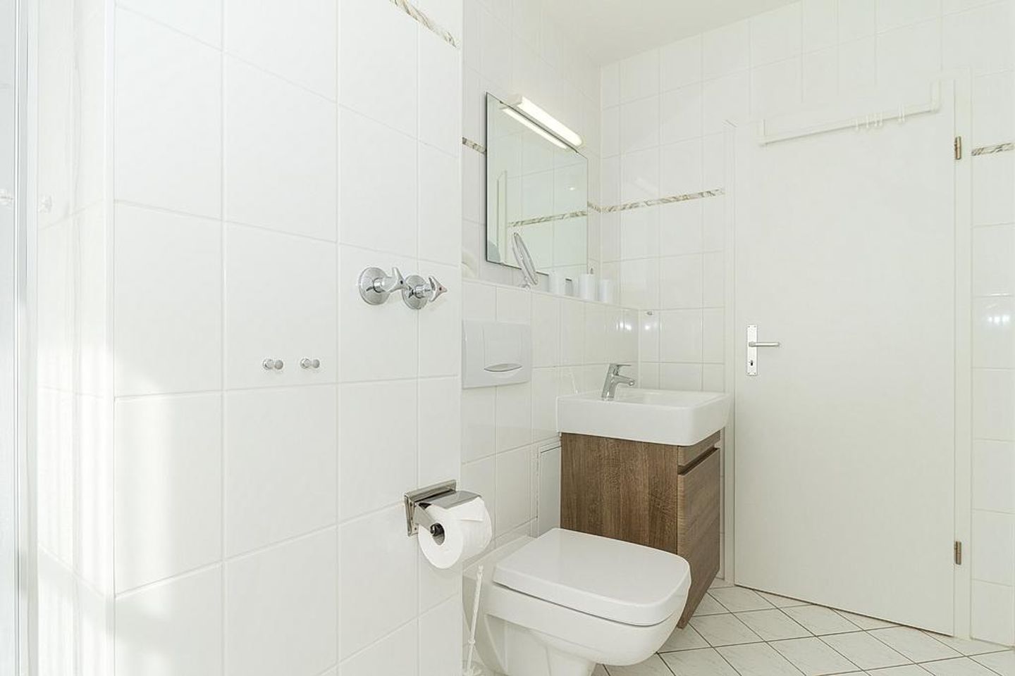 Strandschlösschen Strandschlösschen 09 Kühlungsborn - Badezimmer mit Dusche