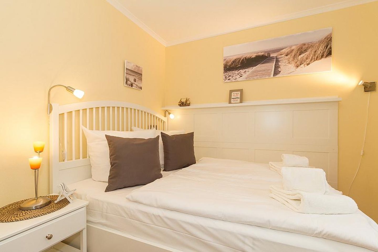 Dünenschloss Dünenschloss 2-07 Kühlungsborn - Schlafzimmer mit Doppelbett