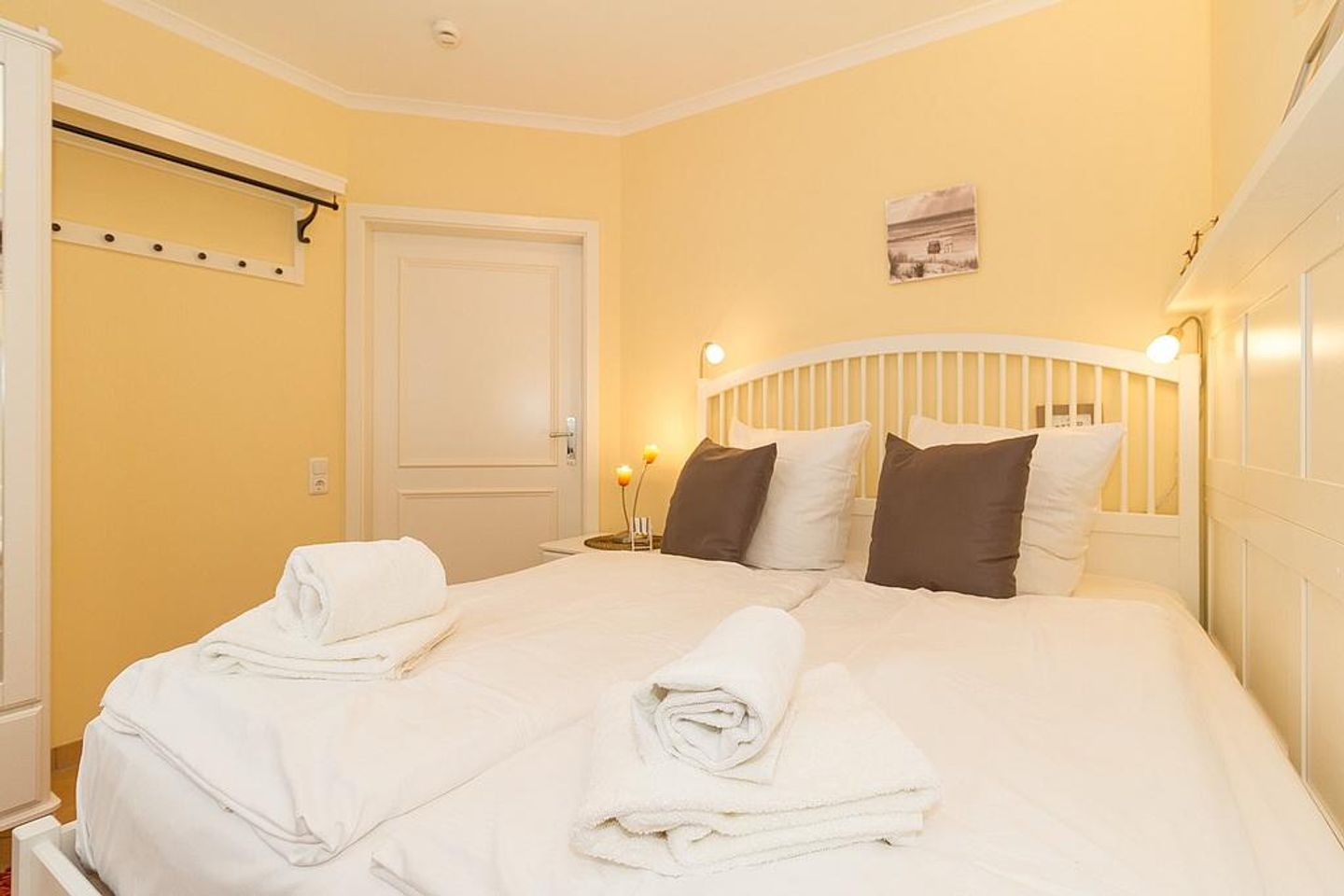 Dünenschloss Dünenschloss 2-07 Kühlungsborn - Schlafzimmer mit Doppelbett