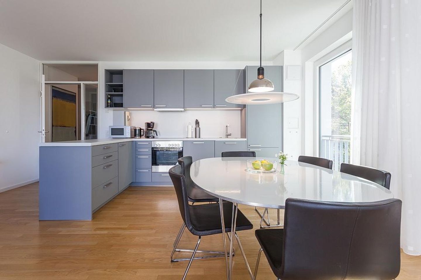 DünenResort Binz DünenResort Binz 127 Rügen - Wohn-Essbereich mit Küchenzeile