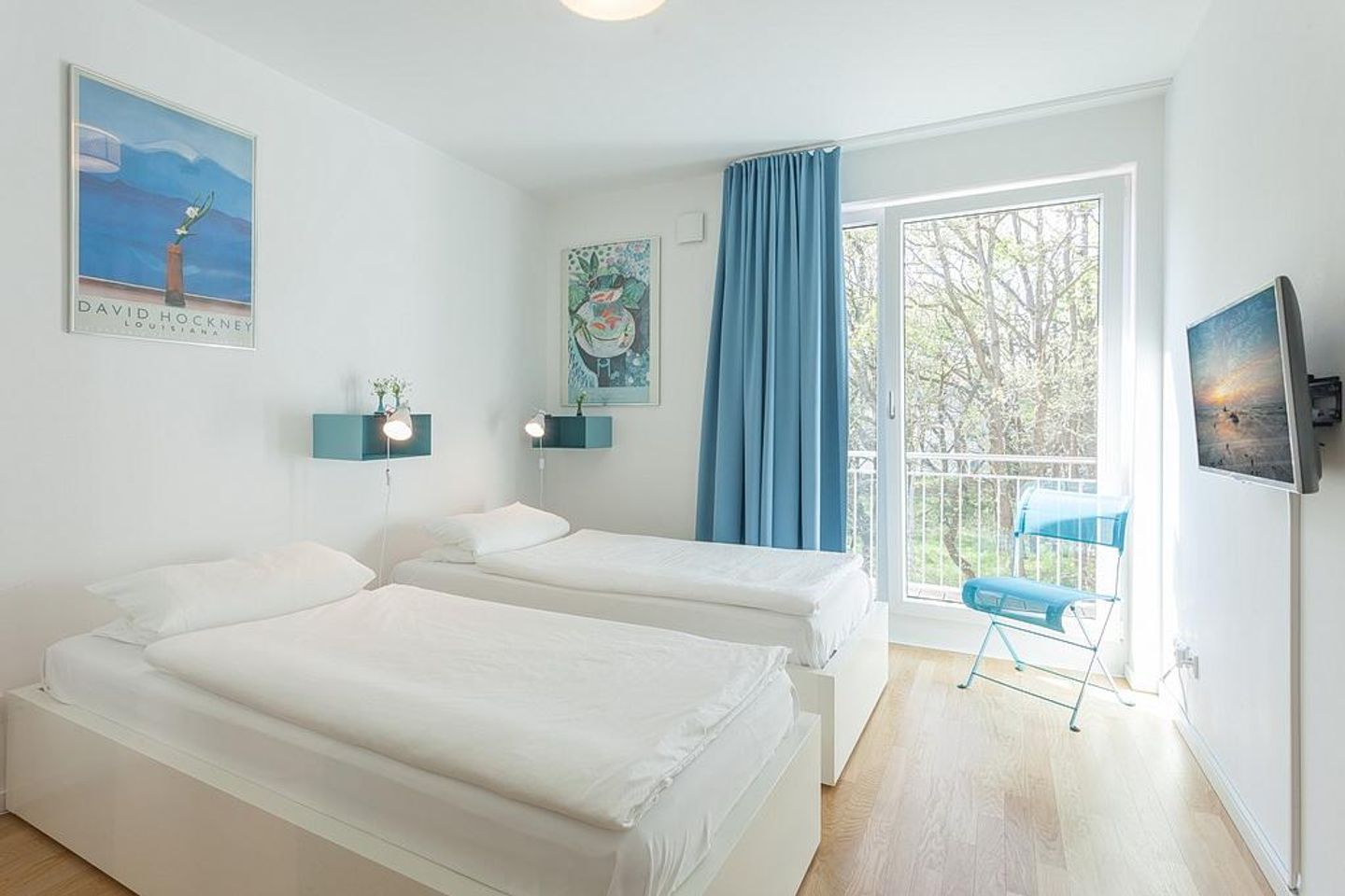 DünenResort Binz DünenResort Binz 127 Rügen - Schlafzimmer mit zwei Einzelbetten