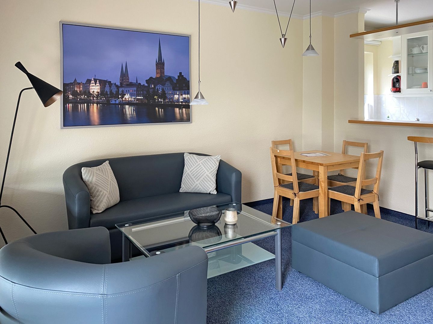 Haffkamp 22 Panoramadeck  - Wohnzimmer