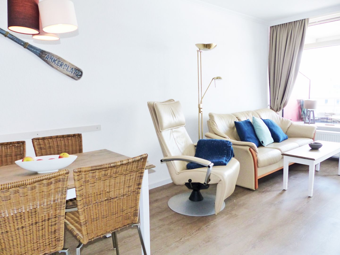 Kaiserhof Apartment 548, Typ A  - Wohnzimmer