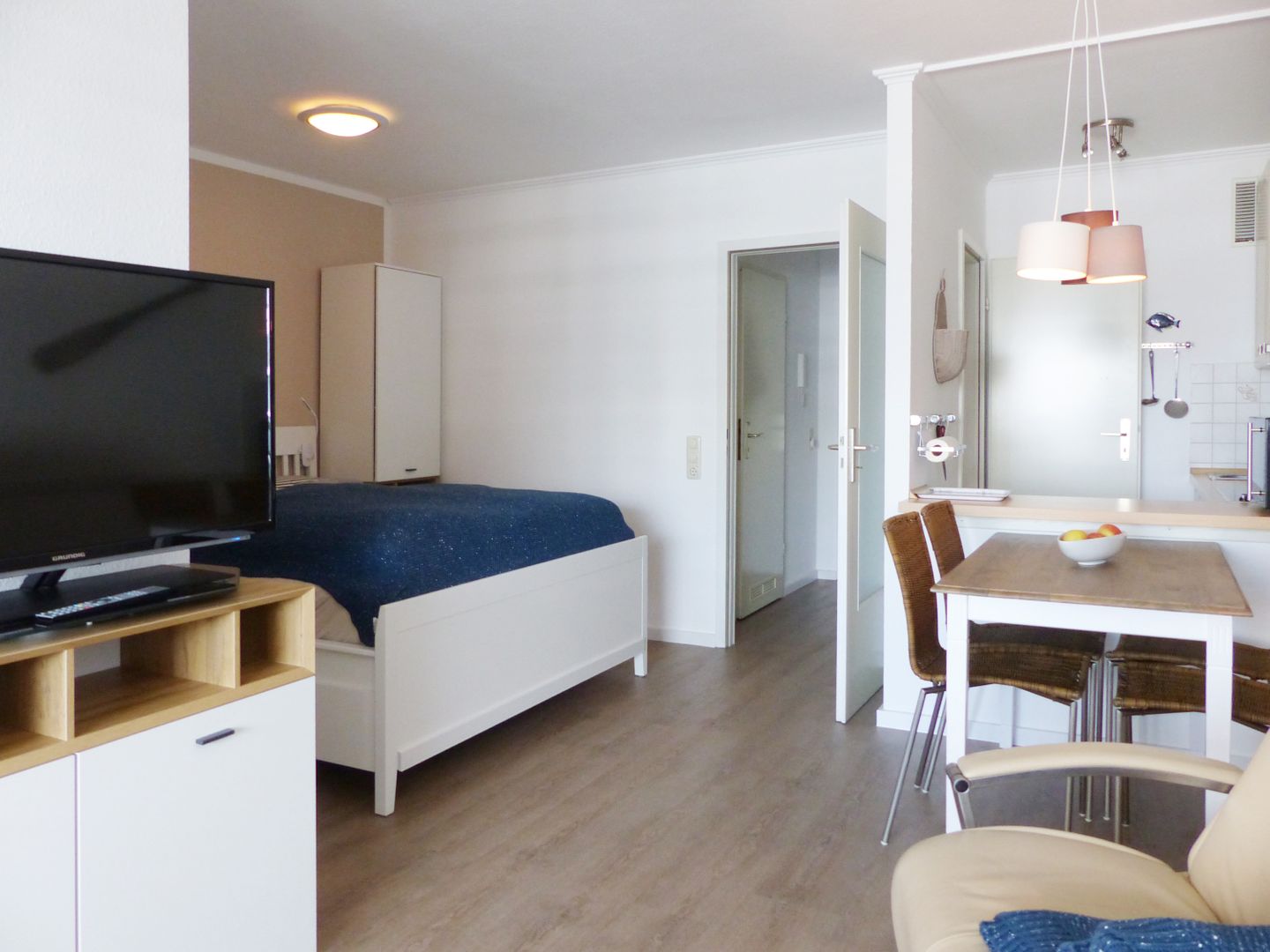 Kaiserhof Apartment 548, Typ A  - Wohnzimmer