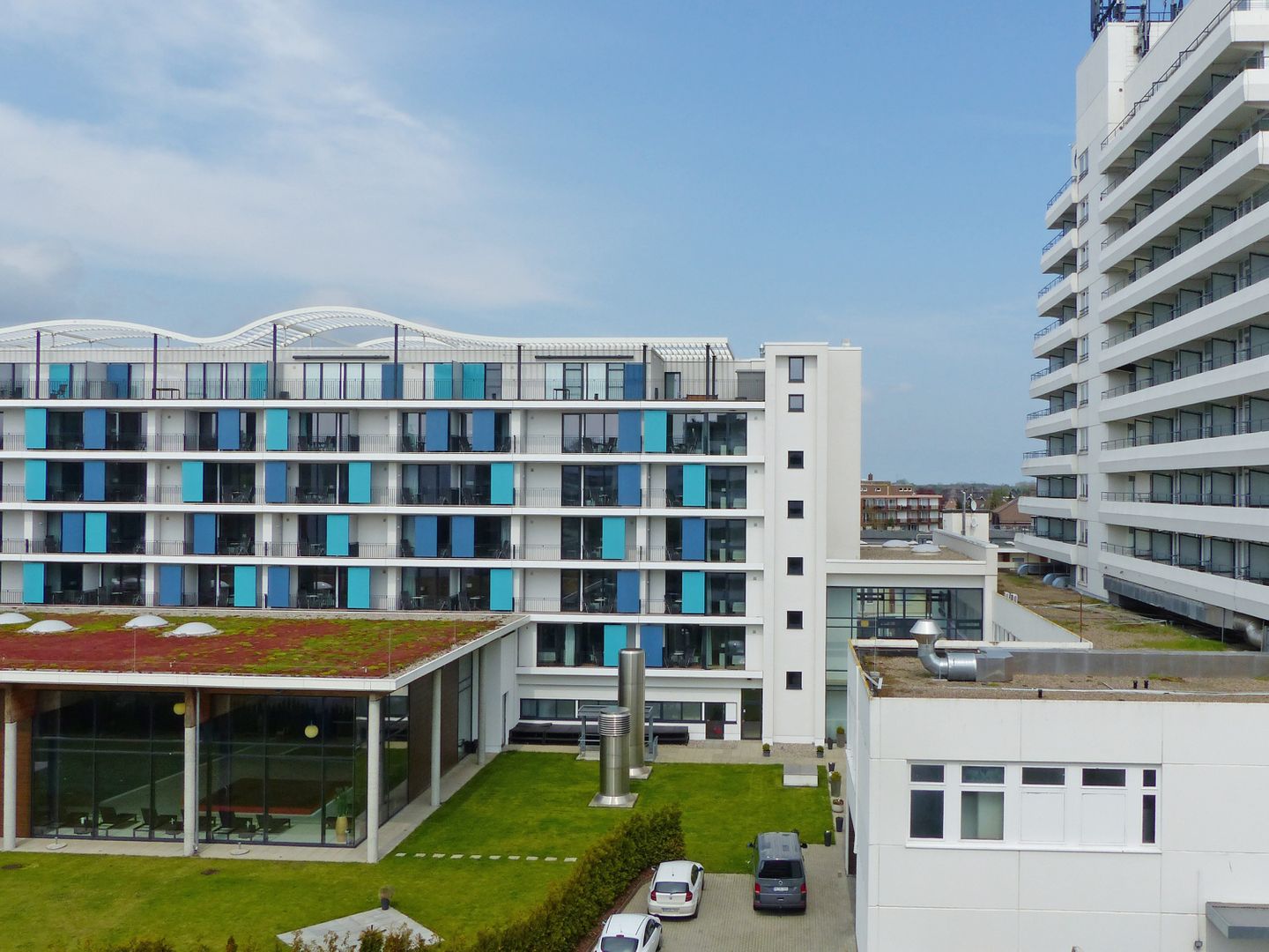 Kaiserhof Apartment 548, Typ A  - Poolblick