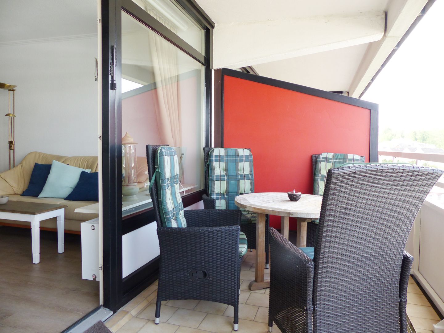 Kaiserhof Apartment 548, Typ A  - Balkon