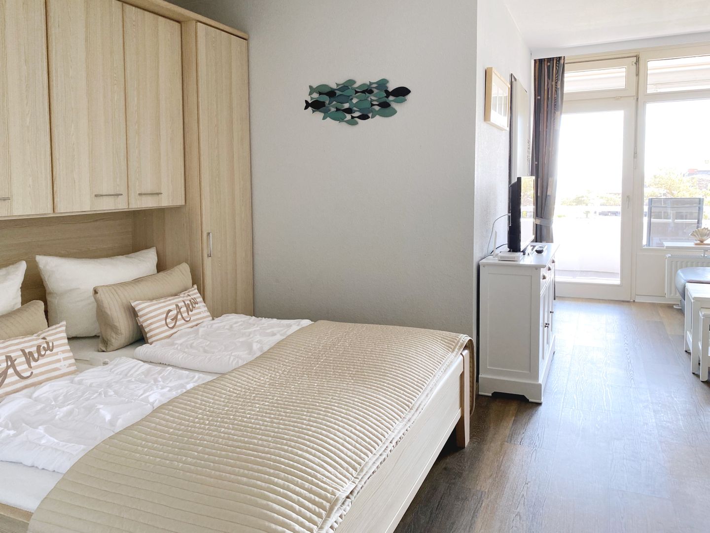 Kaiserhof Apartment 206, Typ H  - Bett