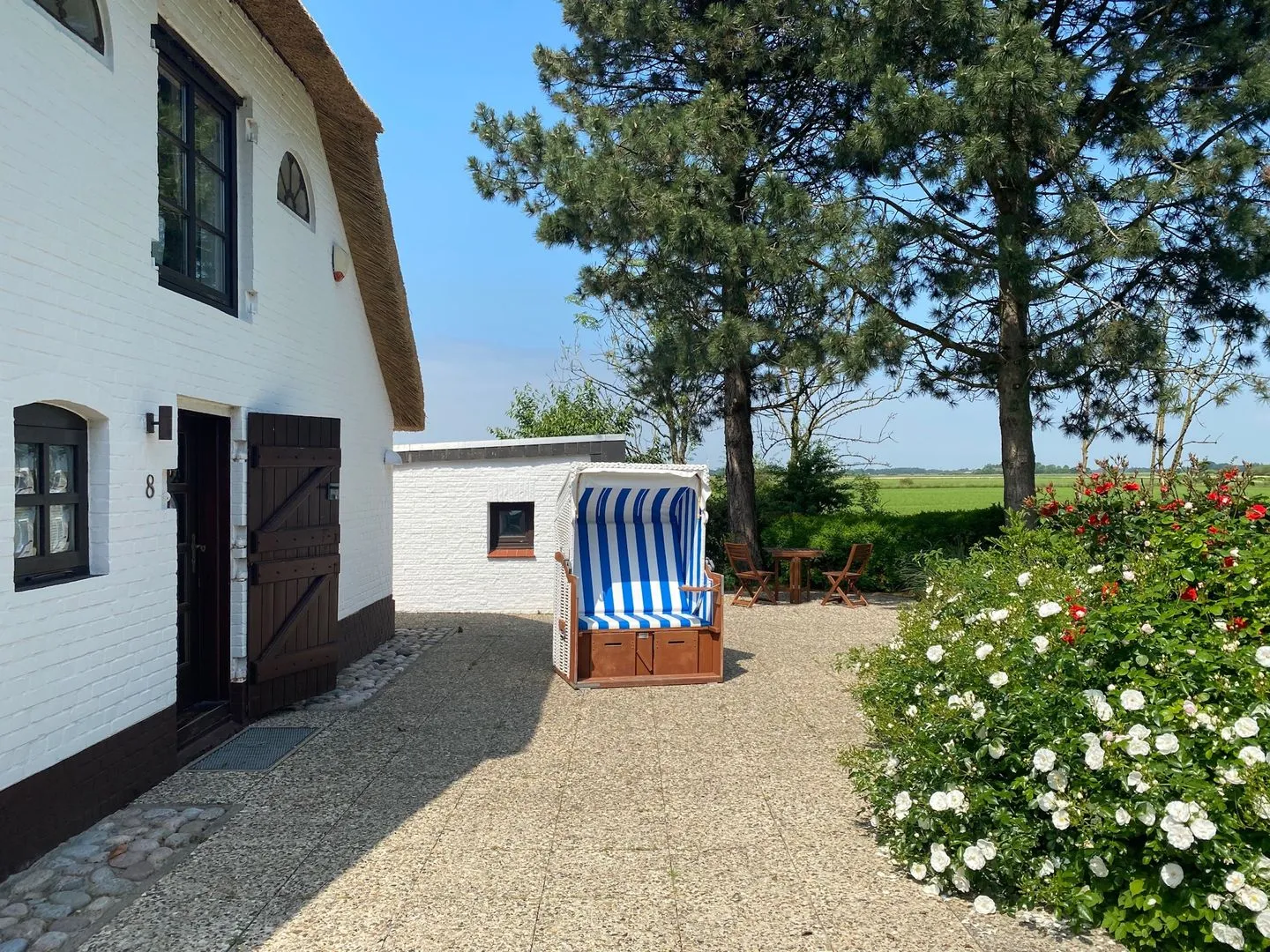 Reetkate Reetdachhaus Friesen Chalet SPO Umland - 