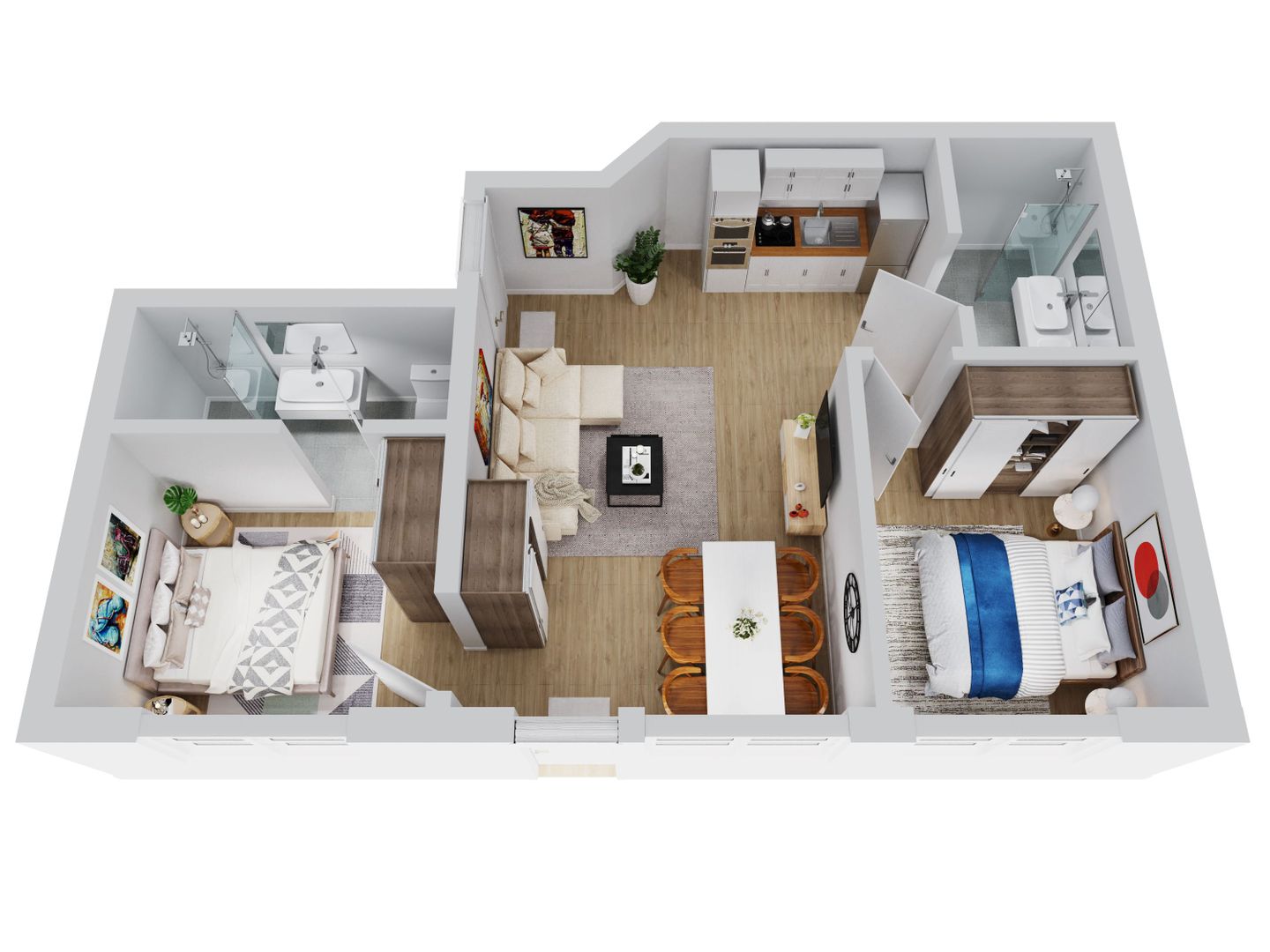 Smart Resorts Haus Azur Ferienwohnung 802 Winterberg - -img.tag.floorplan-