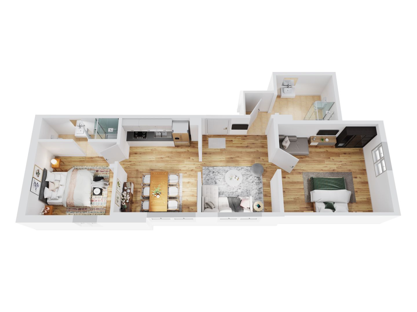 Smart Resorts Haus Saphir Ferienwohnung 507 Winterberg - Neuastenberg - Grundriss