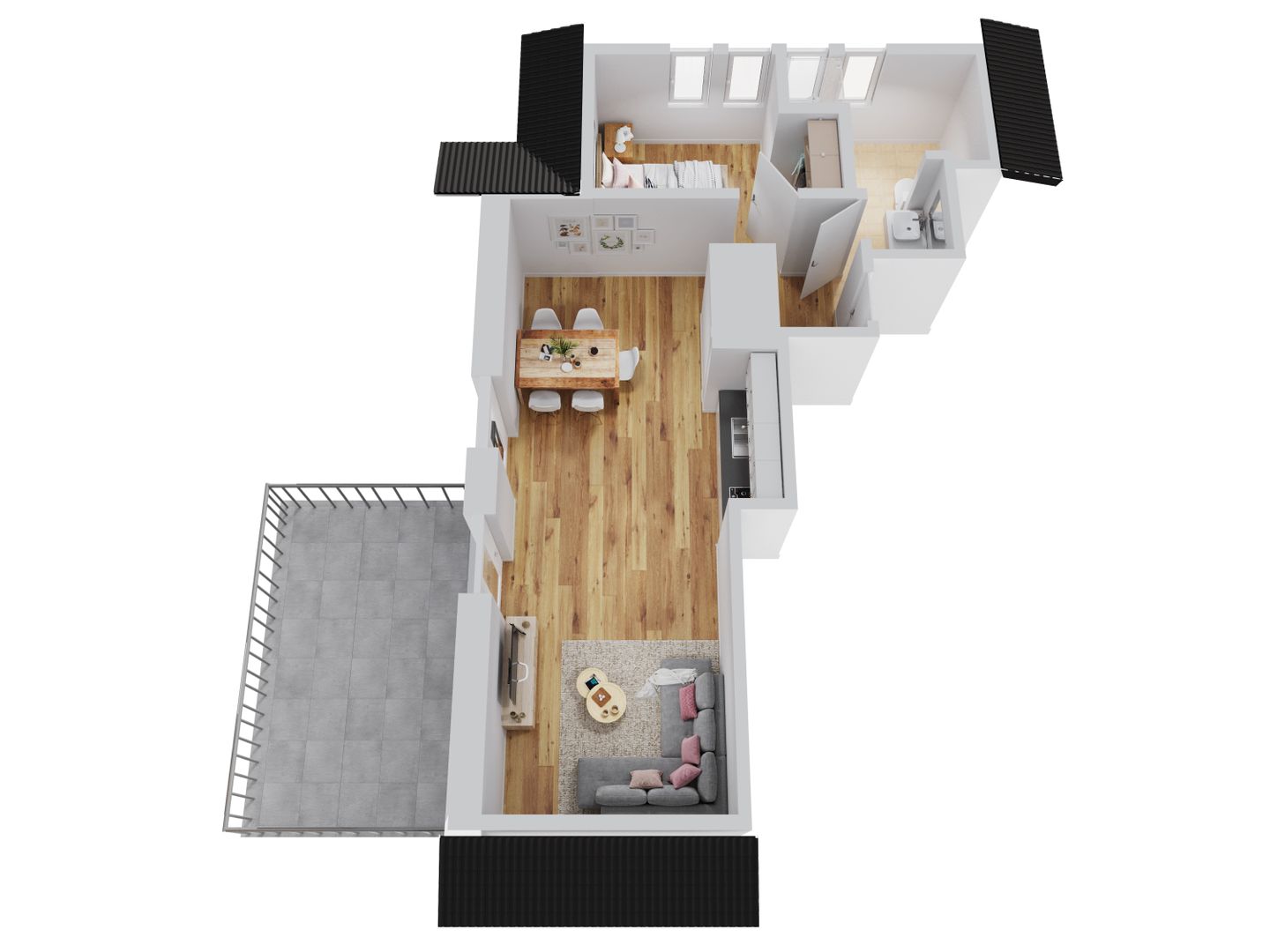 Smart Resorts Haus Opal Ferienwohnung 406 Winterberg - Neuastenberg - Grundriss