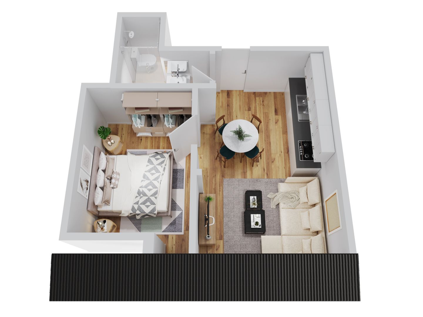 Smart Resorts Haus Opal Ferienwohnung 405 Winterberg - Neuastenberg - Ground plan