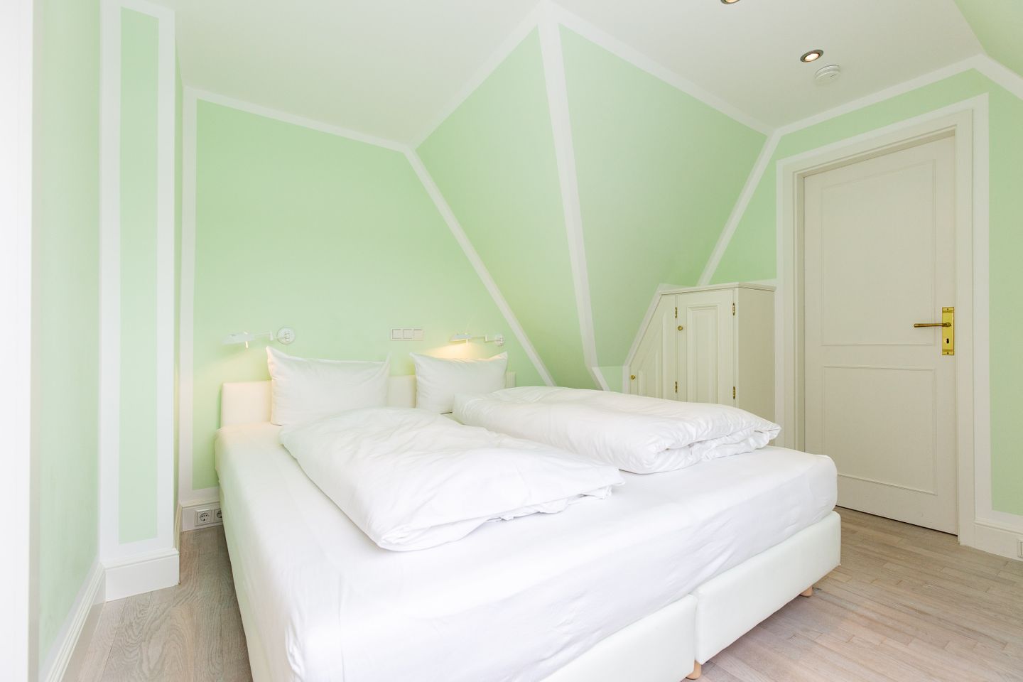 Abaqo Appartements 02 Weidenstieg 5 Wenningstedt - Schlafzimmer