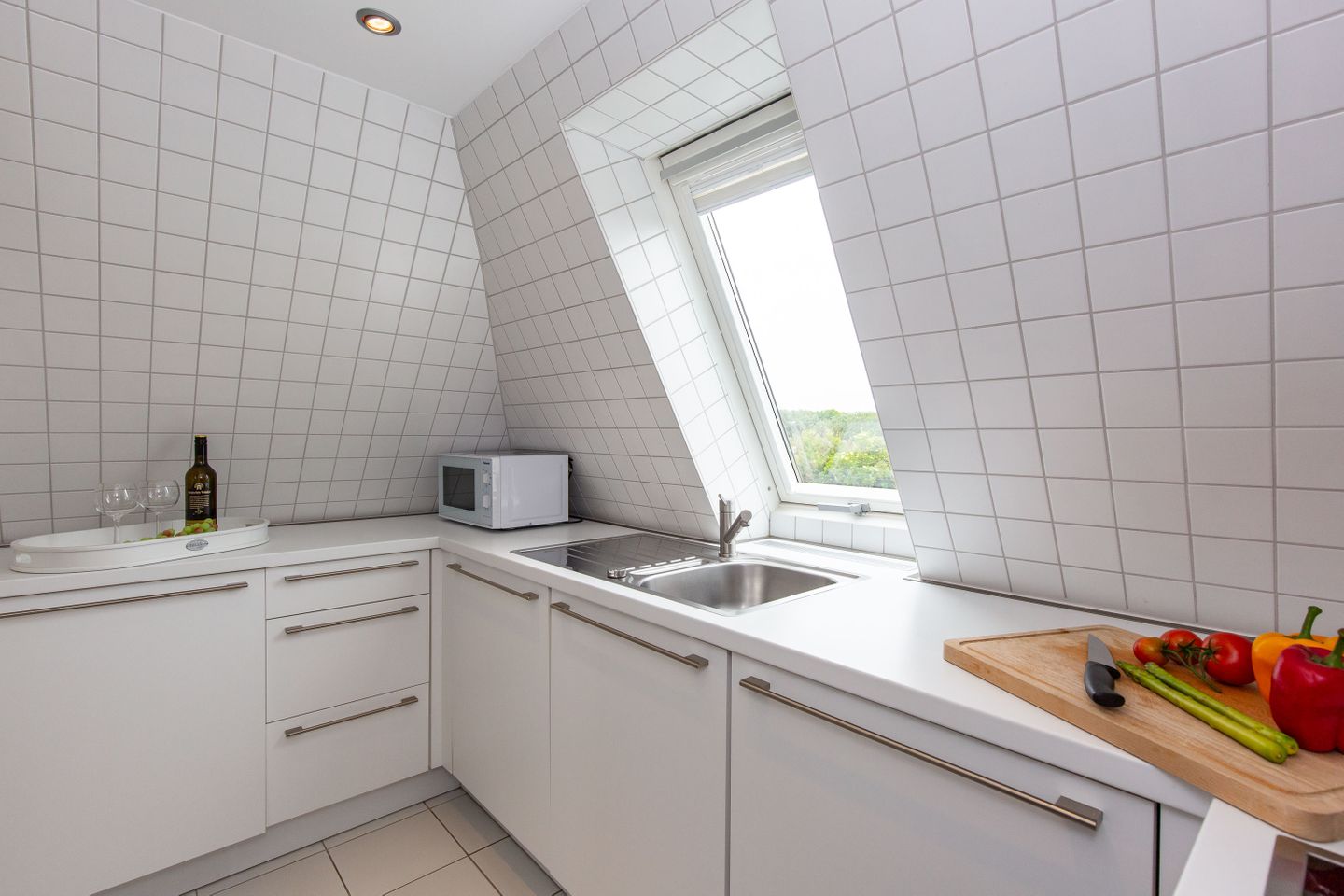 Abaqo Appartements 02 Weidenstieg 5 Wenningstedt - Küche / Küchenzeile