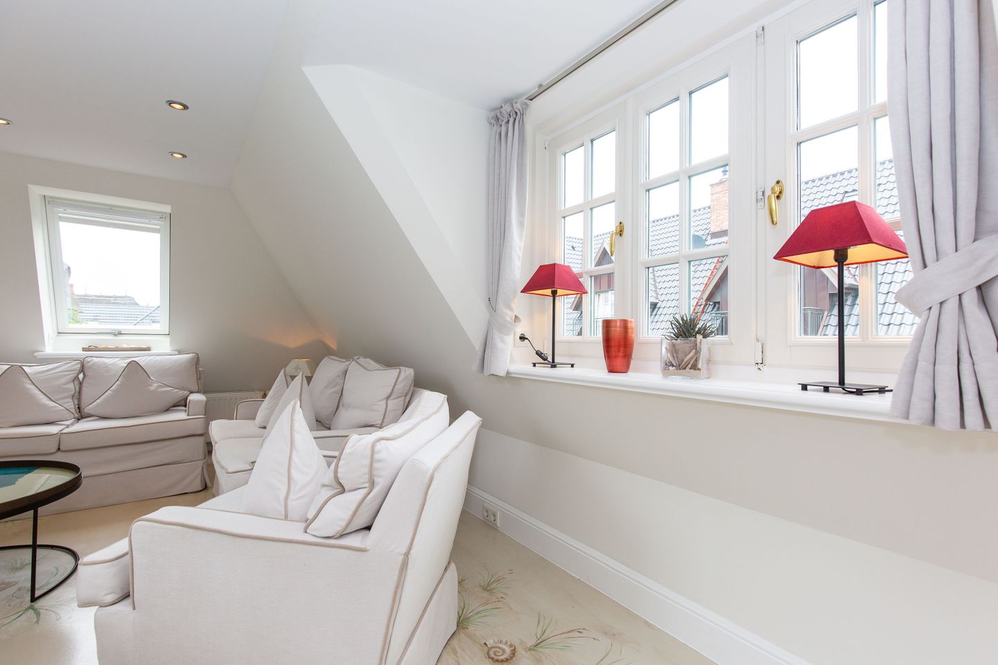 Abaqo Appartements 02 Weidenstieg 5 Wenningstedt - Wohnzimmer