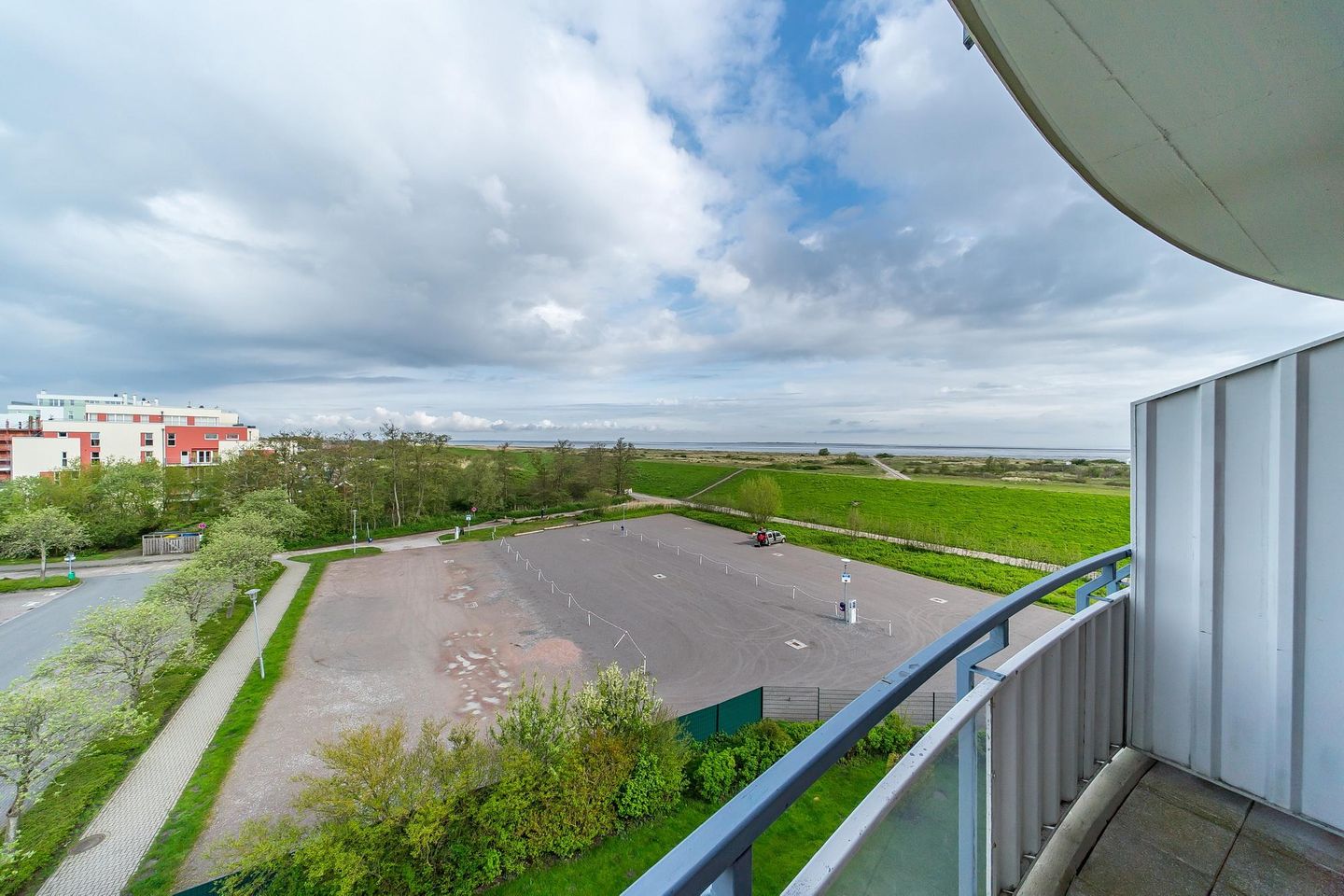 Hus Inselkieker Hus Inselkieker 425 Schillig - Balkon mit Ausblick