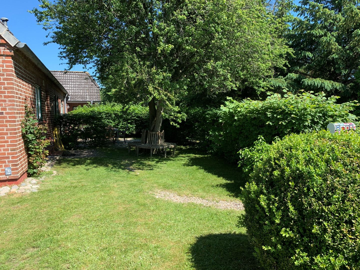 Haus Smäswai 10 Luv mit Remise Mehrgenerationenhaus mit 8 Betten und 2 Terrassen Nebel auf Amrum -