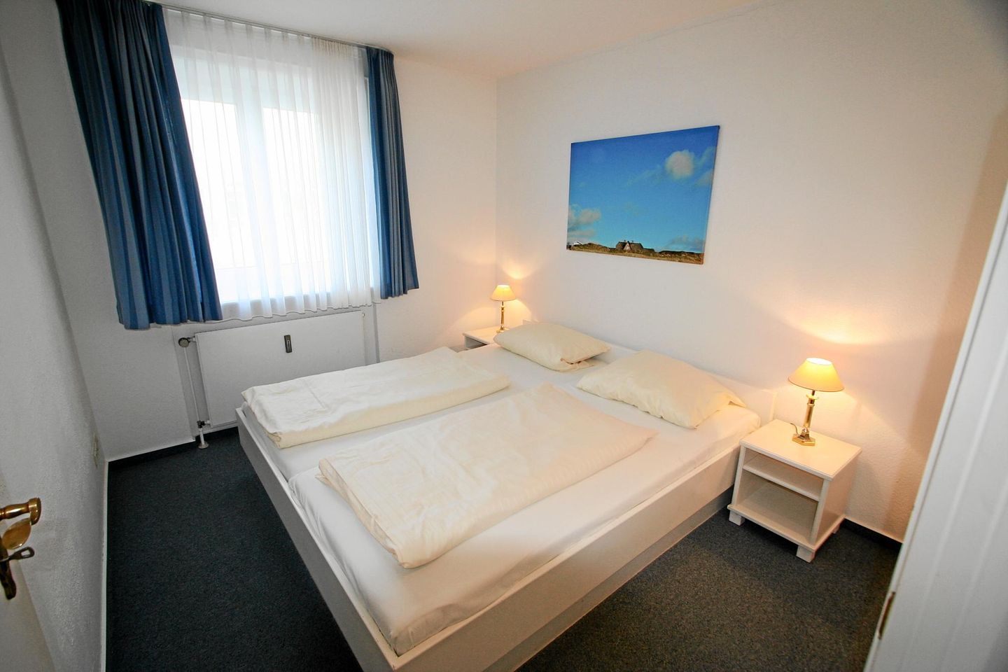 Nordseeblick II  - Dünenstr. 21, App. 1 Wenningstedt - Schlafzimmer