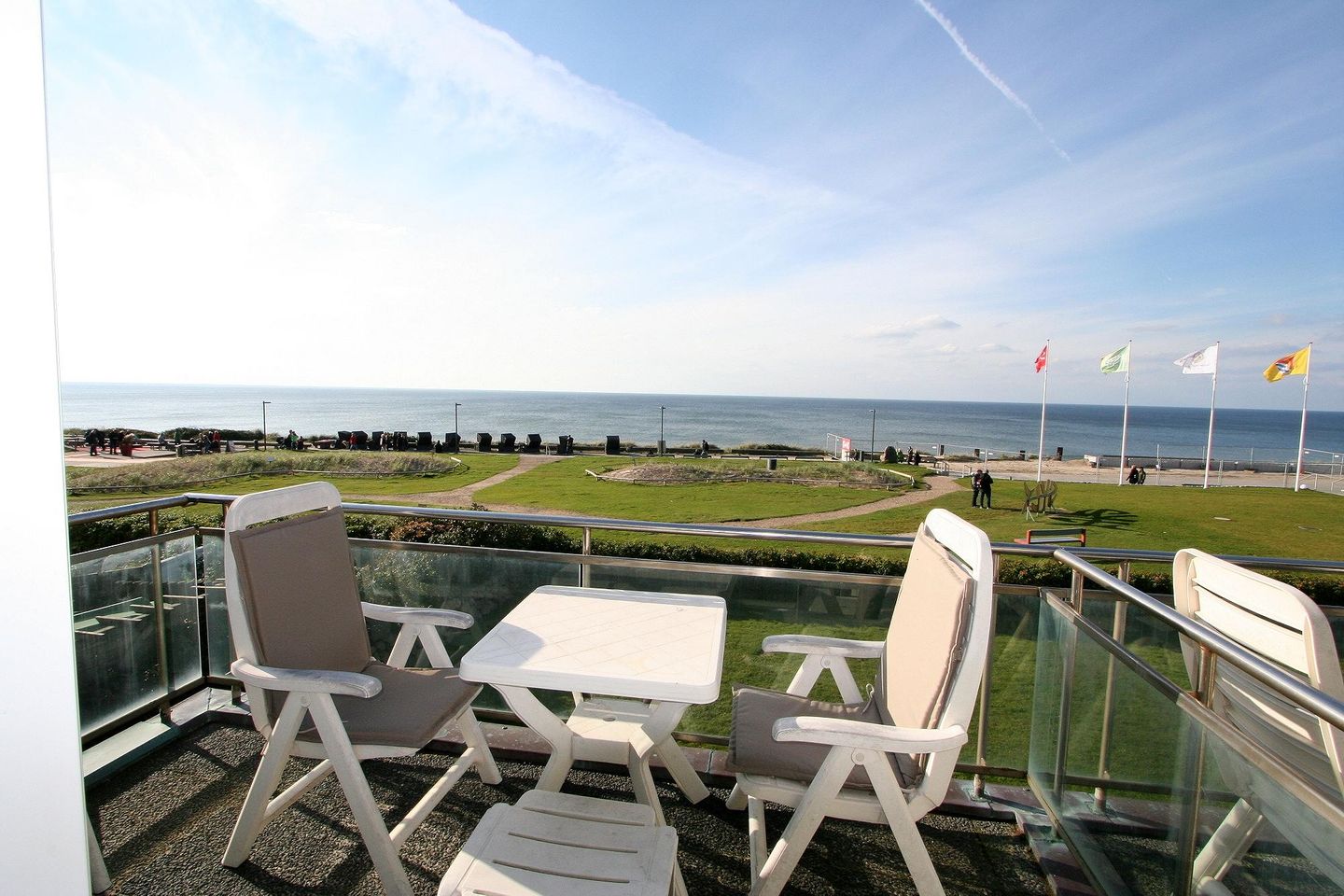 Nordseeblick II  - Dünenstr. 21, App. 6 Wenningstedt - Balkon