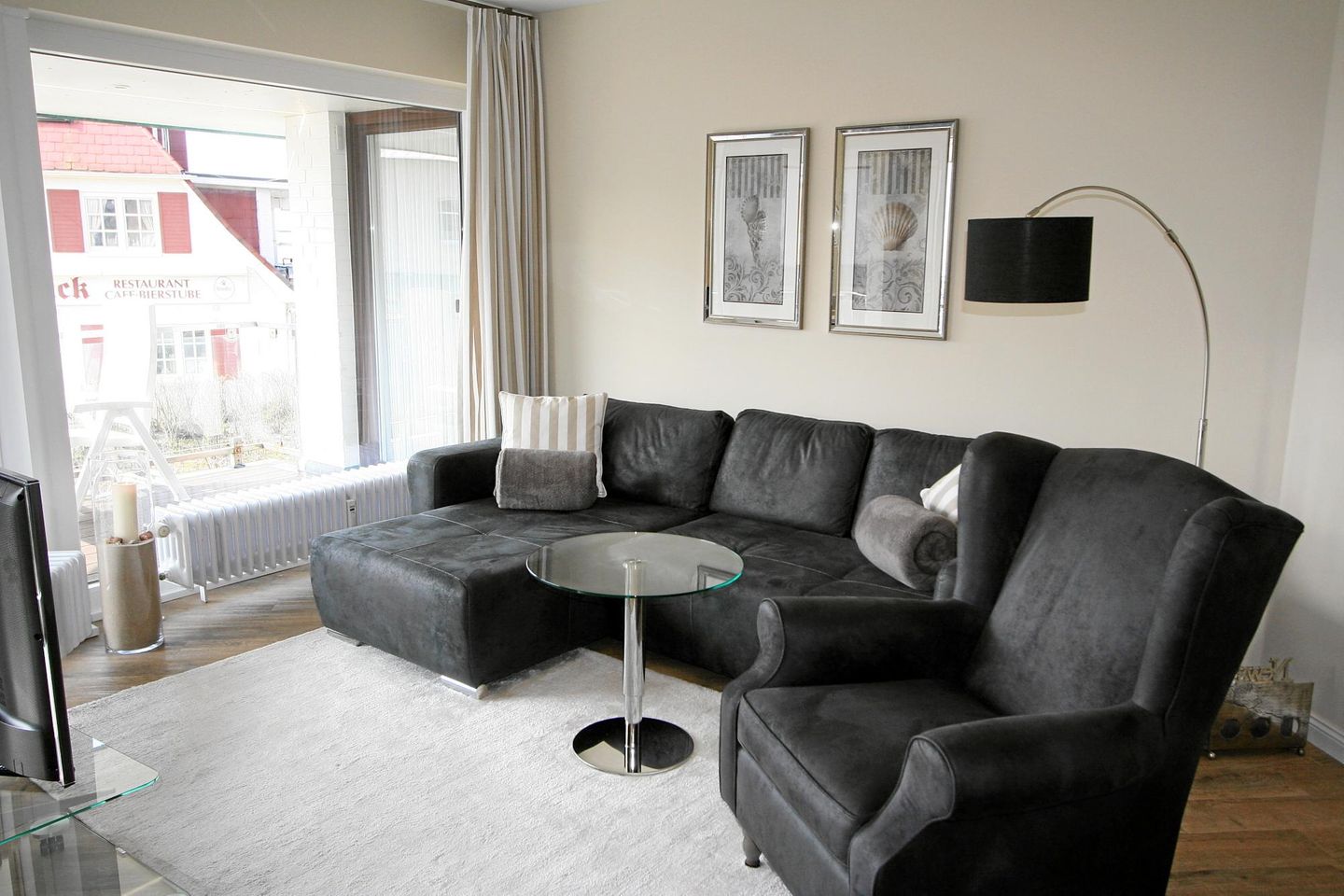  Schloss am Meer  - Dünenstr. 25, App. 8 Wenningstedt - Wohnzimmer