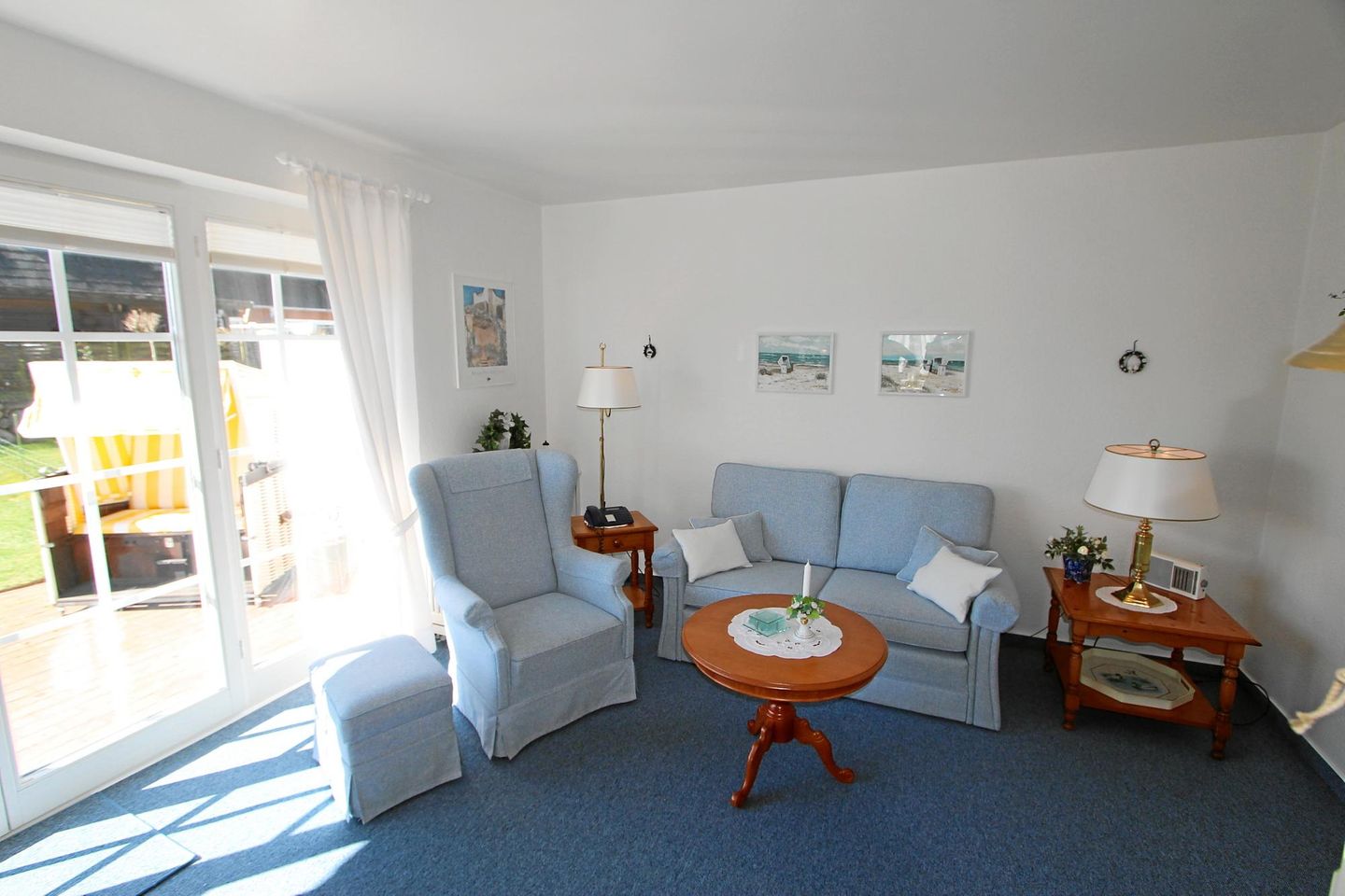 Friesenring 17F, EG Wenningstedt - Wohnzimmer