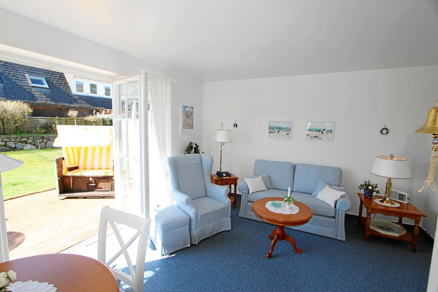 Friesenring 17F, EG Wenningstedt - Wohnzimmer