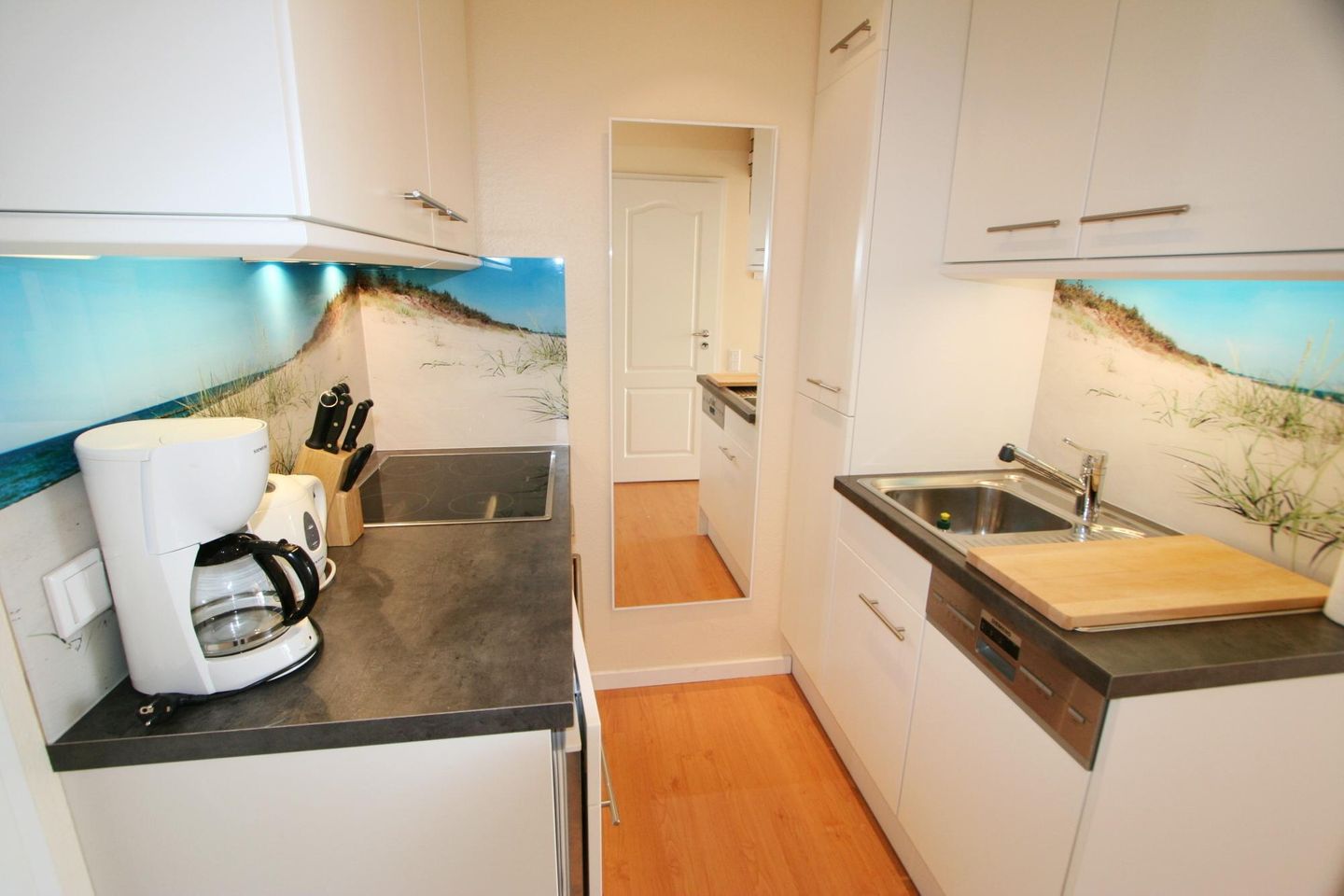 Atlantik   - Strandstr. 17, App. 24 Wenningstedt - Küche / Küchenzeile