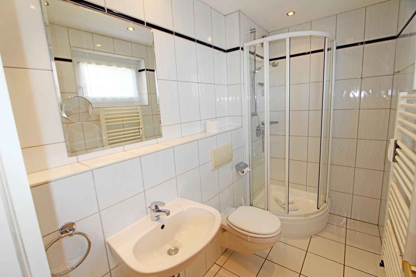 Schloss am Meer - Dünenstr. 25, App. 16 Wenningstedt - Badezimmer