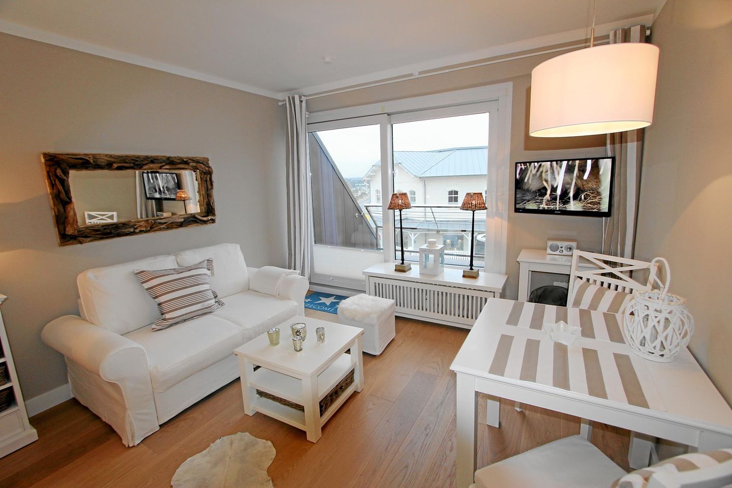 Schloss am Meer - Dünenstr. 25, App. 13 Wenningstedt - Wohnzimmer