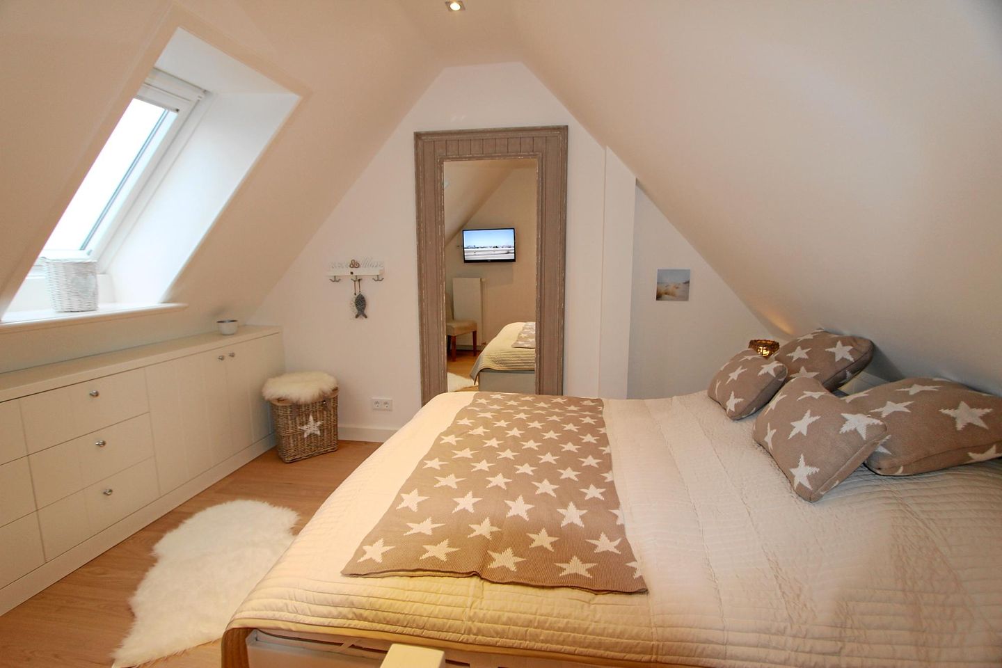 Schloss am Meer - Dünenstr. 25, App. 13 Wenningstedt - Schlafzimmer