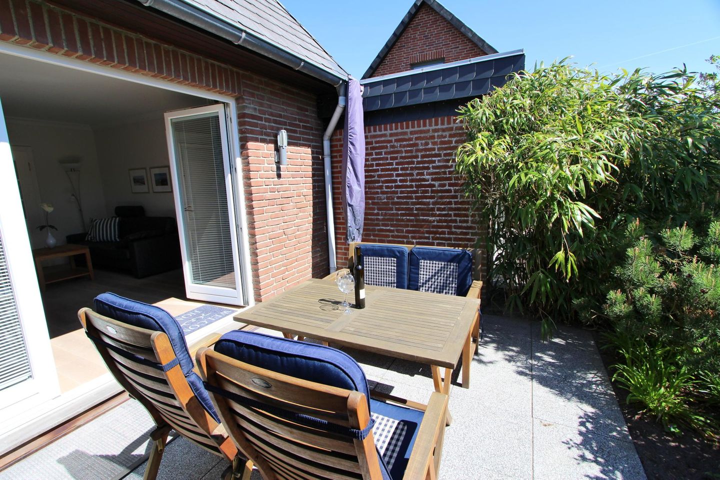 Südwind - Osterweg 51, App. 1 Wenningstedt - Terrasse