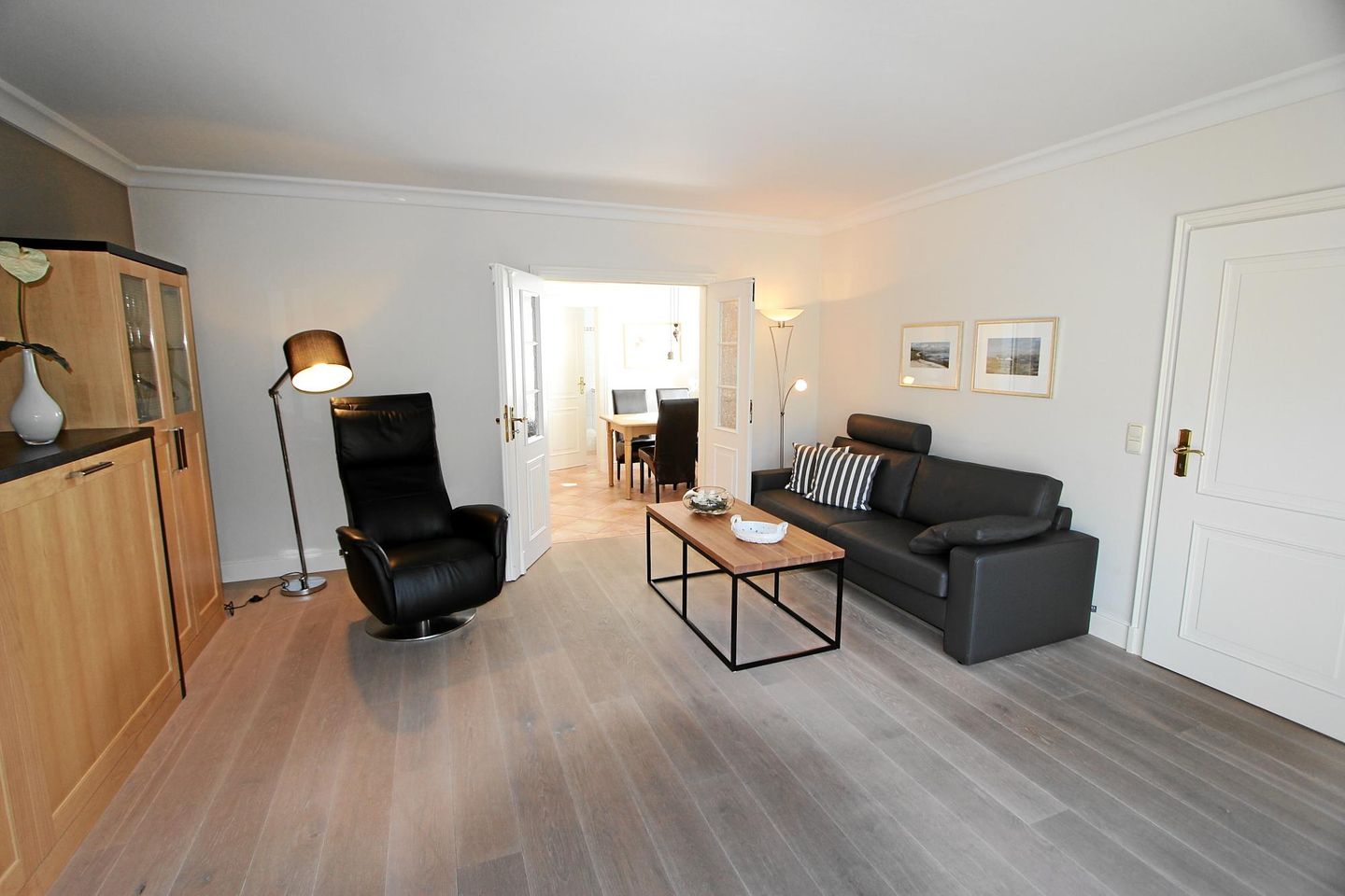 Südwind - Osterweg 51, App. 1 Wenningstedt - Wohnzimmer