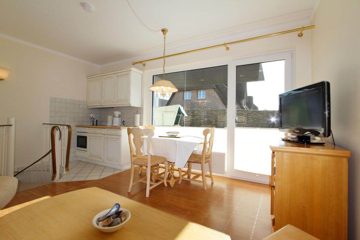 Neptun - Dünenstr. 2, App. 2 Wenningstedt - Wohnzimmer