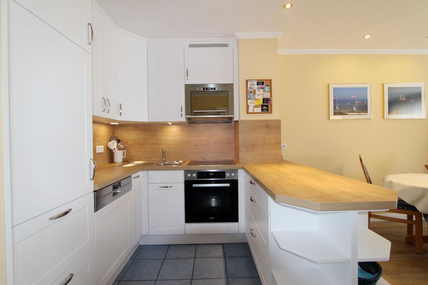  Trutz blanker Hans  - Dünenstr. 19, App. 9 Wenningstedt - Küche / Küchenzeile