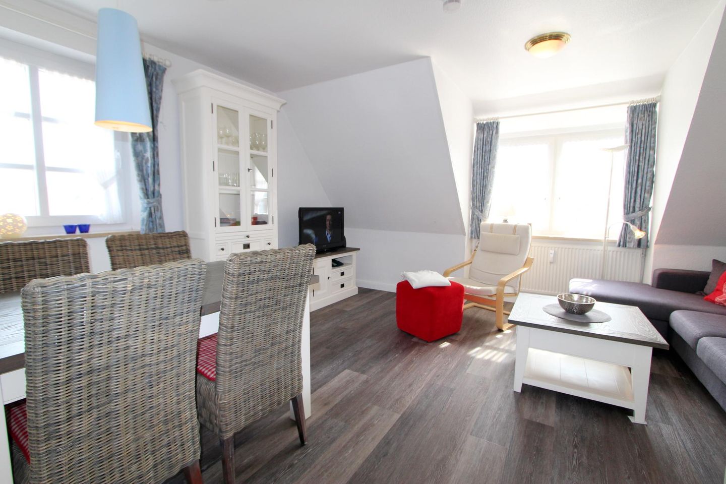  Dünenblick II - Hochkamp 14, App. 3 Wenningstedt - Wohnzimmer