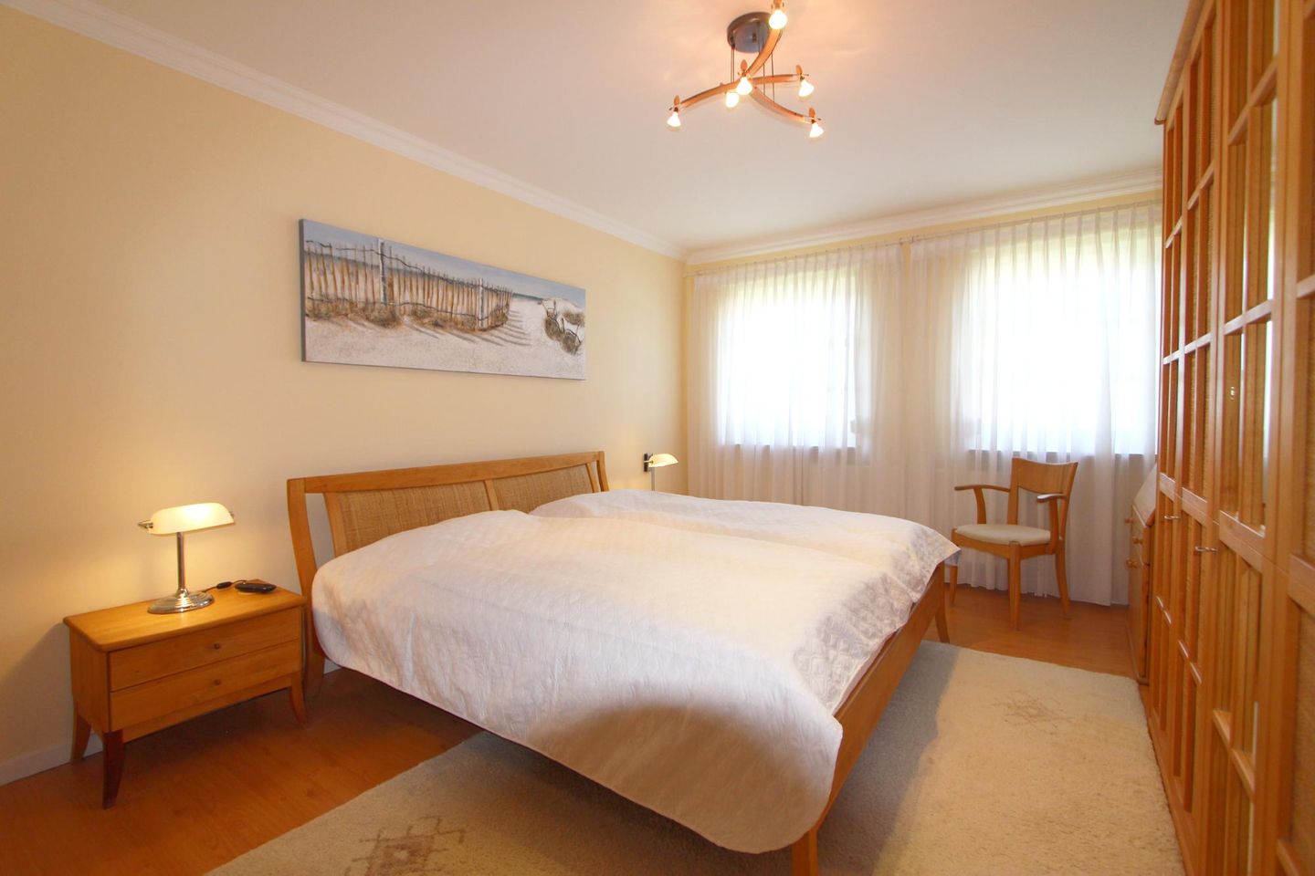 Atlantik  - Strandstr. 17, App. 24A Wenningstedt - Schlafzimmer