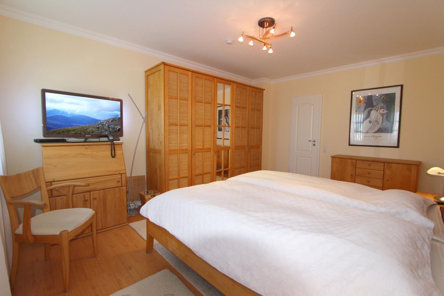 Atlantik  - Strandstr. 17, App. 24A Wenningstedt - Schlafzimmer