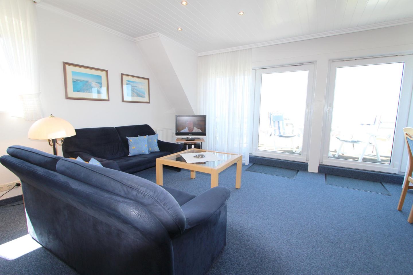 Wonningstair  - Dünenstr. 19, App. 6 Wenningstedt - Wohnzimmer