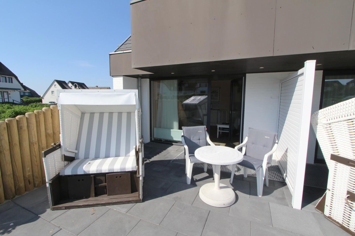  Neptun  - Dünenstr. 2, App. 4 Wenningstedt - Terrasse