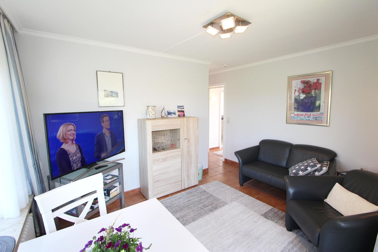 Risgap 19 A Wenningstedt - Wohnzimmer