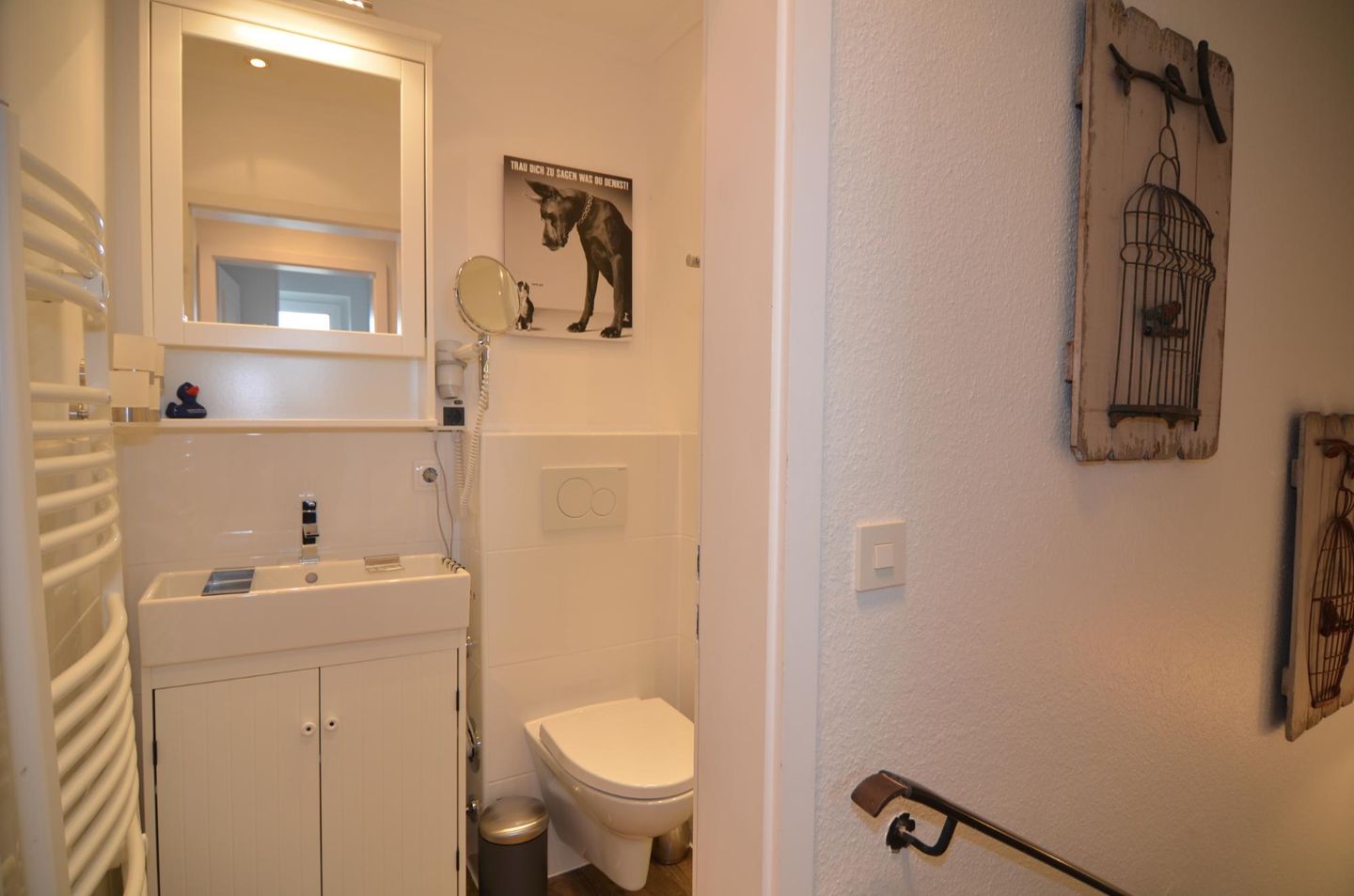 Wallhof - Horsatal 11e, App. 10 Wenningstedt - Badezimmer