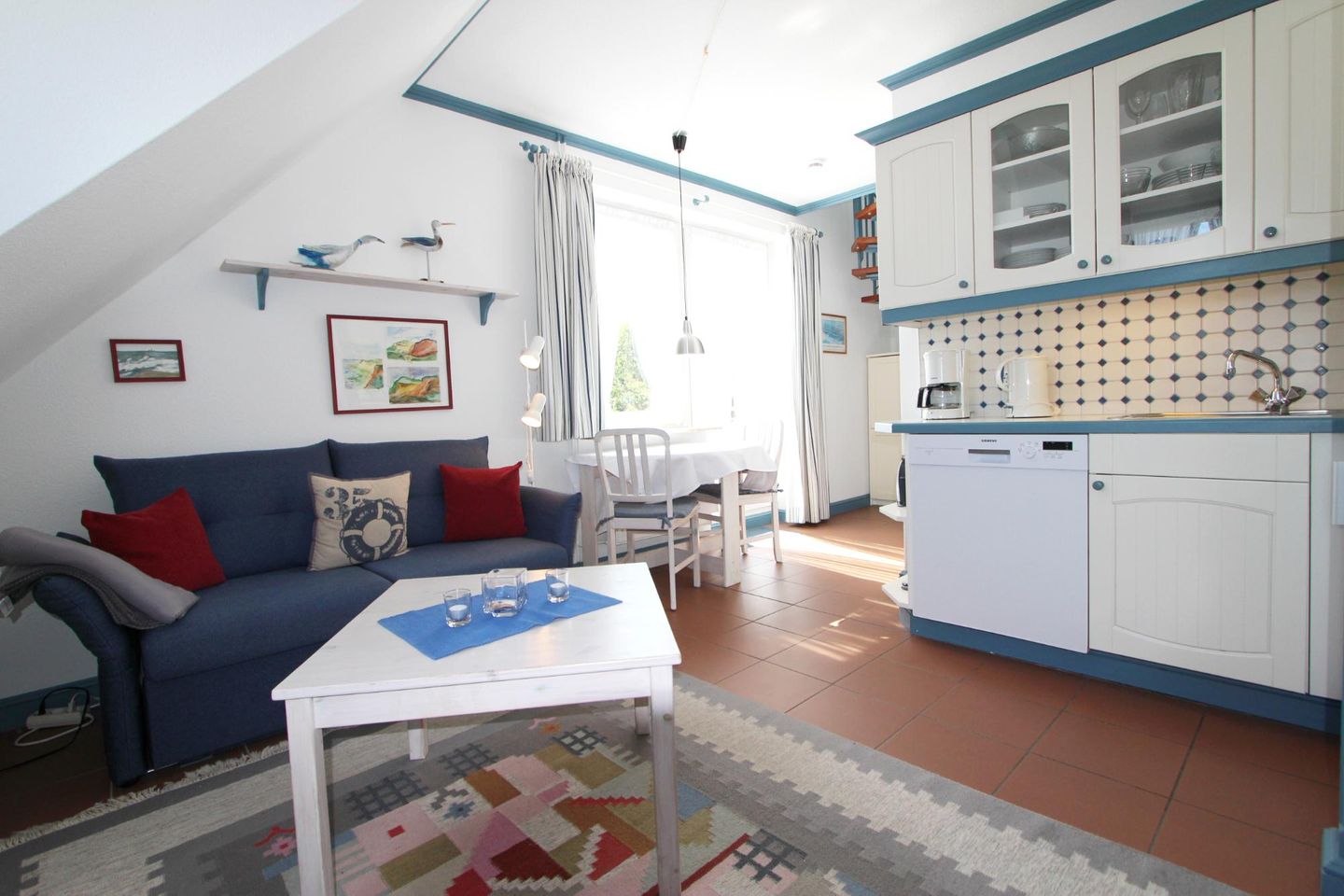 Horsatal 3A, App. 4 Wenningstedt - Wohnzimmer