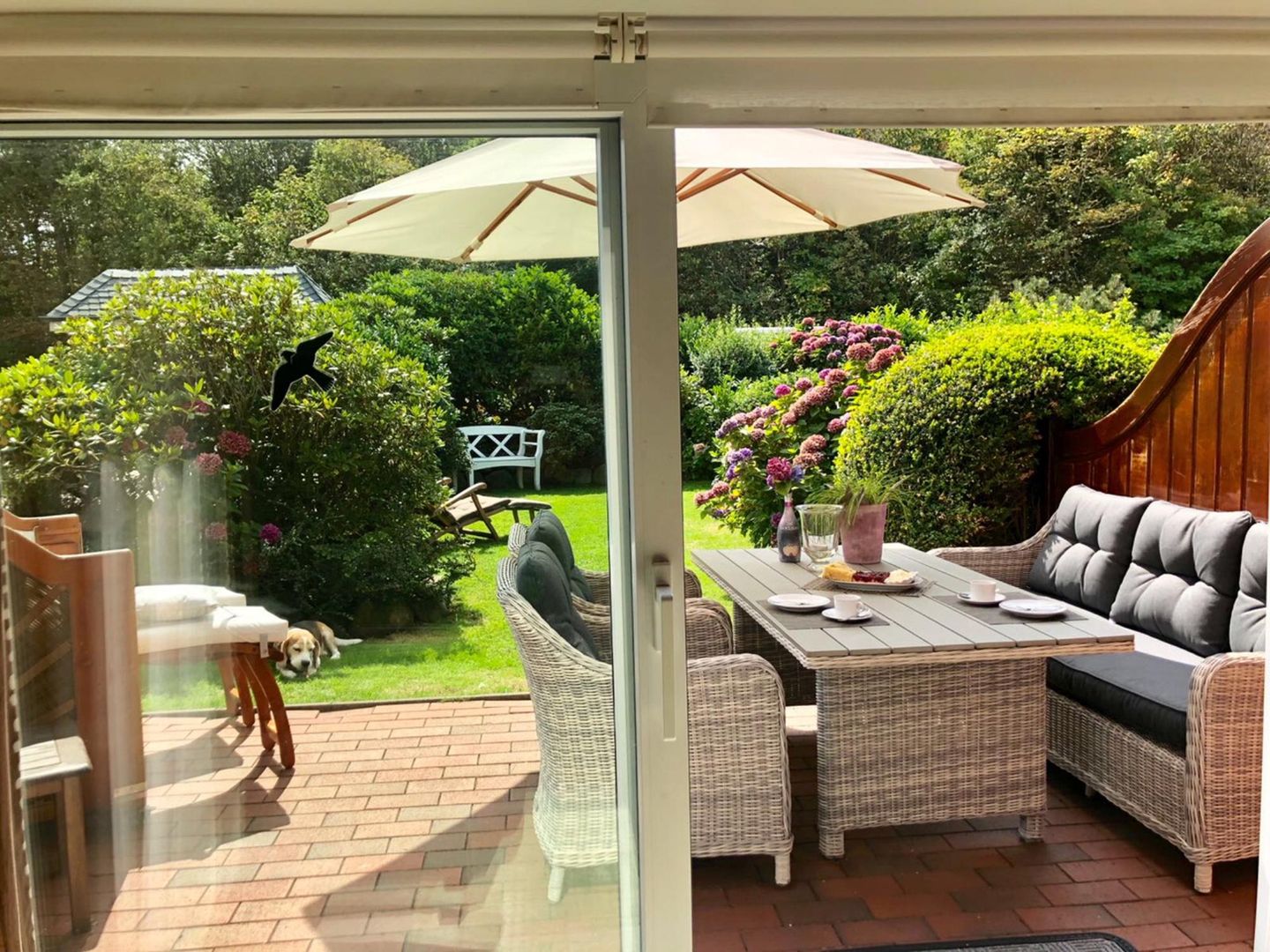 Residenz Nikolas- Grenzweg 12, App. 2 Wenningstedt - Terrasse