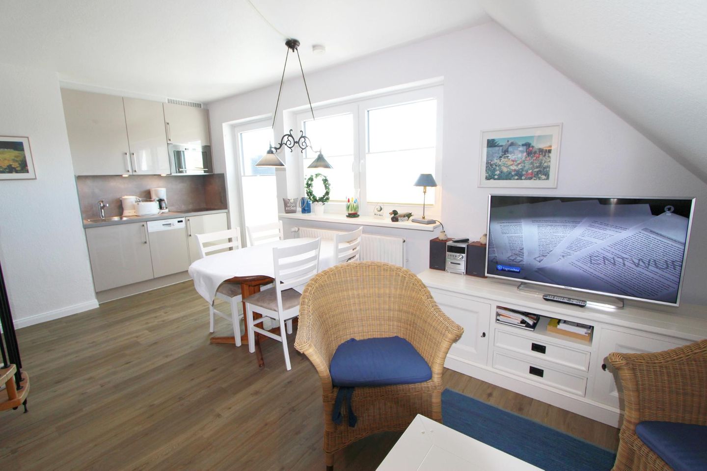 Aalto  - Im Grund 13, App. 7 Wenningstedt - Wohnzimmer