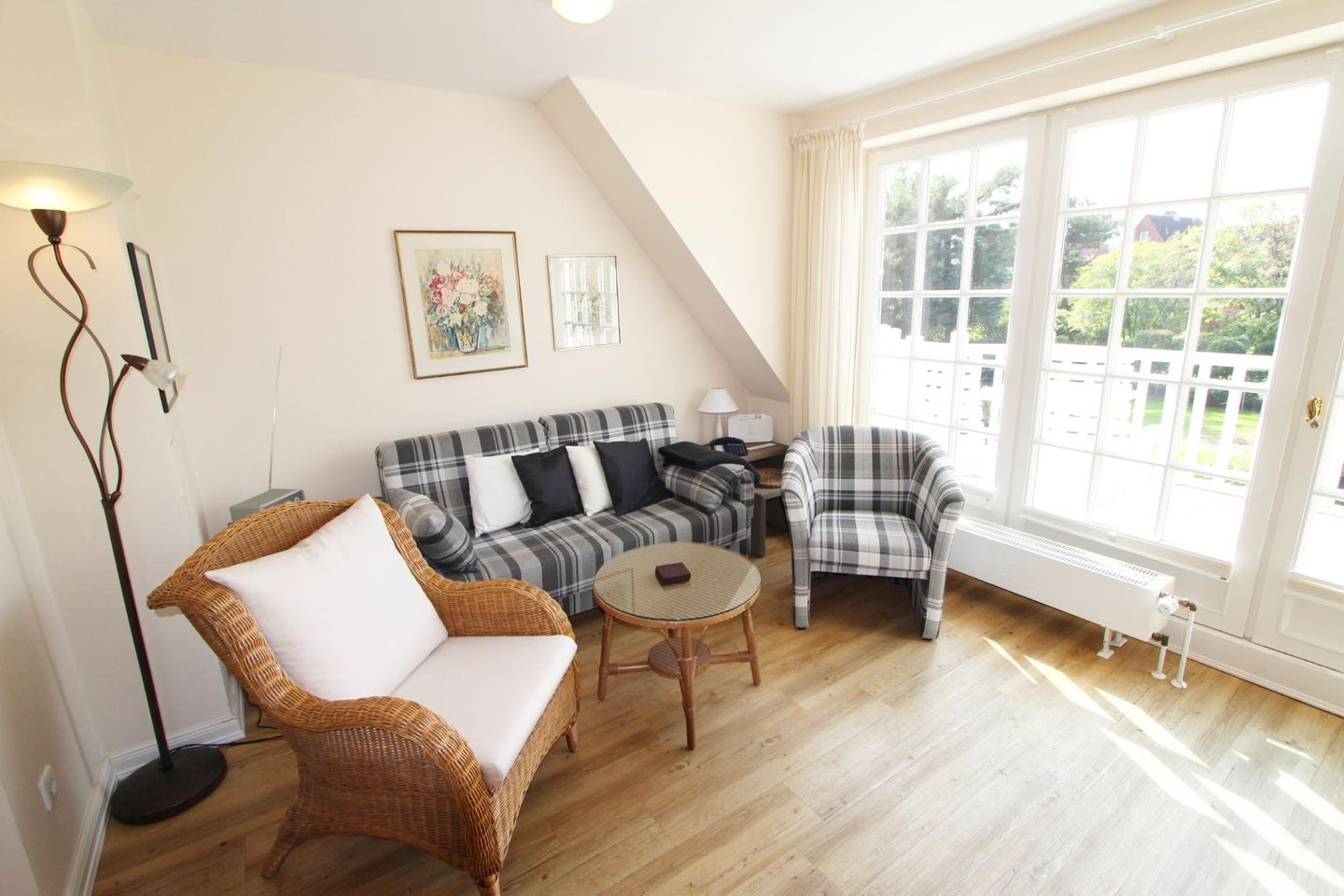 Weidenstieg 16A, App. 6 Wenningstedt - Wohnzimmer