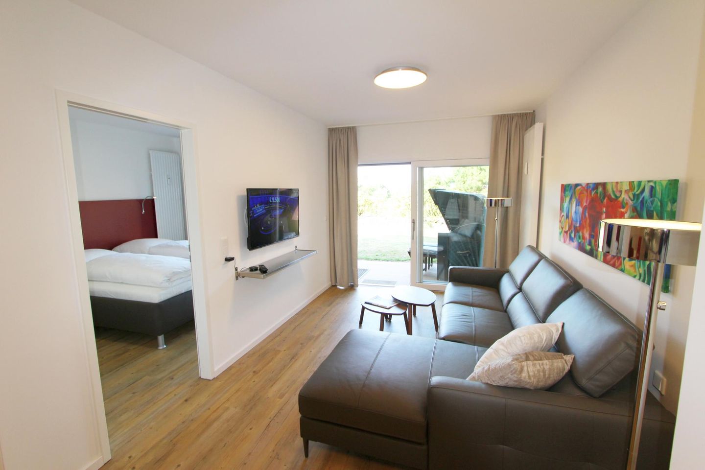 Hochkamp 5, App. 3 Wenningstedt - Wohnzimmer